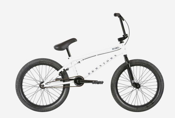 Велосипед BMX Haro Downtown DLX d-20 (2021) 20,5" белый